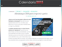 Tablet Screenshot of calenda2015.com
